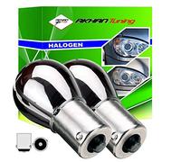 akhan Ampoule chromée BAU15S 12 V 21 W (broches décalées) orange, orange