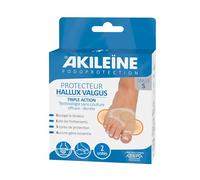Akileïne Protecteur Hallux Valgus Triple Action TS 2uts