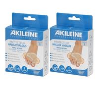 AKILEINE PROTECTEUR HALLUX VALGUS TRIPLE ACTION Taille S 2x1 pc(s)