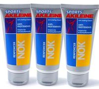 Akileïne Sports Crème NOK Anti-frottement - Lot de 3 Tubes de 75 mL