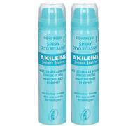 AKILEINE SPRAY CRYO RELAXANT JAMBES LEGERES Liquide 2x75 ml