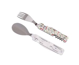 AKINOD 13H25 Set de couverts pliants multifonctions inox nomades CHAMPETRE