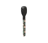 Akinod Couverts droits élégants gastronomiques avec insert magnétique (couteau, fourchette et cuillère) - magnetic straight cutlery 12H34 mod.BLACK MIRROR Eventail