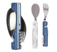 Akinod Multifunktionales Besteck 13h25, Aluminium blau