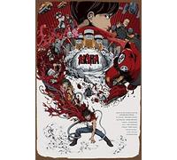 Akira Plaque murale en métal style vintage du film manga japonais 20,3 x 30,5 cm Poster#P16