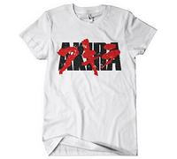 Akira - T-Shirt Kaneda Bike blanc - Manga / Anime - Noir - Large