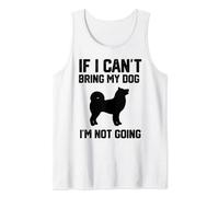 Akita américain Si je ne peux pas amener mon chien, je n'y Débardeur
