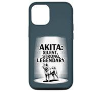 Akita - Design Akita Japonais Silencieux, Fort, légendaire Coque pour iPhone 12/12 Pro
