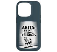 Akita - Design Akita Japonais Silencieux, Fort, légendaire Coque pour iPhone 14 Pro