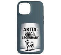 Akita - Design Akita Japonais Silencieux, Fort, légendaire Coque pour iPhone 15