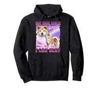 Akita Dog Funny Meme Internet Culture Gen Z Sarcastique Sweat à Capuche