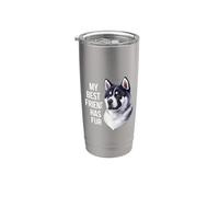 Akita en disant Gobelet isotherme en acier inoxydable double paroi