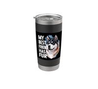 Akita en disant Gobelet isotherme en acier inoxydable double paroi