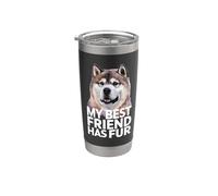 Akita en disant Gobelet isotherme en acier inoxydable double paroi