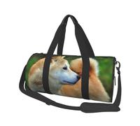 Akita Inu Bokeh Animaux Chiens Akita Inu, Sac de Voyage de Grande capacité, Sac à Main Rond, Sac de Voyage de Sport, fourre-Tout, Sac de Fitness