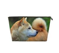 Akita Inu Bokeh Animaux Chiens Akita Inu, Trousse de Maquillage Trousse à cosmétiques Trousse de Toilette de Voyage Portable Pochette de Toilette