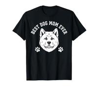 Akita MOM Proud Love Best Ever Owner Puppy Lover T-Shirt