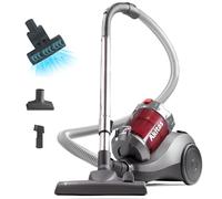 Akitas Aspirateur sans Sac 800W 2,5L avec Brosse Turbo Pet Hair et Brosse 2-en-1 Allemande Wessel Werk pour Sols Durs et Tapis