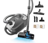 Akitas C11WT Aspirateur avec Sac 900W 3.5L, Turbo Wessel Poils