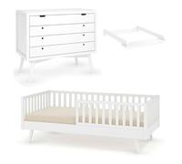 Akiten retail Chambre Montessori Enfant 90x190 cm Blanc