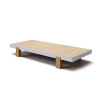 Akiten retail Lit gigogne 80x200 cm Blanc et Bois
