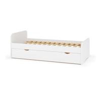 Akiten retail Lit gigogne 90x200 cm Blanc