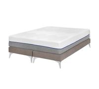 Akiten retail Pack 2 sommiers tapissiers avec Matelas 70x190 cm Lin