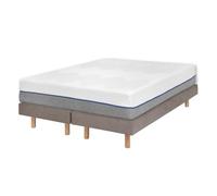 Akiten retail Pack 2 sommiers tapissiers avec Matelas 80x200 cm Lin