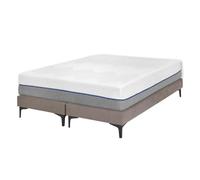 Akiten retail Pack de 2 sommiers tapissiers avec Matelas 80x200 cm Lin