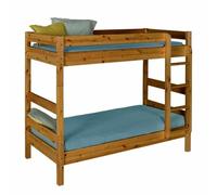 Akiten retail Pack lit superposé séparable avec 2 Matelas Aaron Miel 90x190 cm