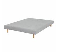Akiten retail Sommier tapissier 140x190 cm Gris