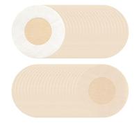 AKJAXQU 50 pièces de protège-tétons Invisibles, Cache-tétons, Autocollants jetables Respirants pour mamelons, Autocollants pour mamelons Masculins et féminins, 25 Paires de protège-tétons