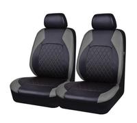 AKKDYS 4Pcs Housses de Siège de Voiture Avant, pour Dacia Lodgy Stepway 2017-2024/Dacia Logan 2008-2024, Cuir Voiture Protection Couvre Sieges Interieu Accessoire,A