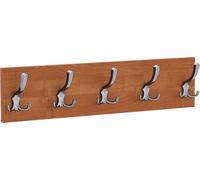 AKKE aulne portemanteau horizontal petit CHROME crochet l x h : 60 x 15 cm