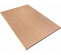 AKKE Bavaria plateau de table en hêtre 18mm chants collés 2mm-PVC LxL : 80x35 cm