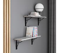AKKE Beton Étagère suspendue NEO moderne LOFT-style LxL : 80x20 cm