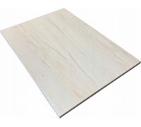 AKKE Blanc Craft Plateau de table 18mm chants collés 2mm-PVC LxL : 80x35 cm