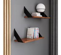 AKKE Bourgogne Étagère suspendue FLAT moderne LOFT-style Lxl : 50x20 cm