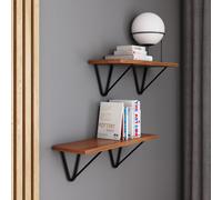 AKKE Bourgogne Étagère suspendue WIRE moderne LOFT-style Lxl : 60x20 cm
