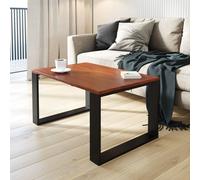 AKKE Caravaggio Table basse avec pieds noirs LxlxH : 65x65x45 cm