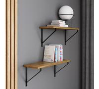AKKE chêne ancien Étagère à suspendre GINO-II moderne LOFT-style LxB : 70x20 cm