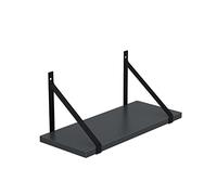 AKKE Anthracite Étagère à suspendre GINO moderne LOFT-style LxB : 50x20 cm