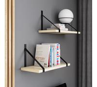 AKKE Etagère suspendue vanille GINO moderne style LOFT LxP : 70x20 cm