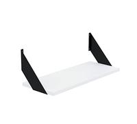 AKKE Flat Étagère Suspendue Flat Étagère Murale Moderne Chambre d'enfant Cuisine Salon Salle de Bains Loft Bureau Étagères Murs Étagère de Cuisine Bibliothèque Blanc 70x20cm