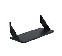 AKKE Flat Étagère Suspendue Flat Étagère Murale Moderne Chambre d'enfant Cuisine Salon Salle de Bains Loft Bureau Étagères Murs Étagère de Cuisine Bibliothèque Noir 80x20cm