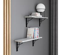 AKKE gris clair Étagère suspendue NEO moderne LOFT-style Lxl : 50x20 cm