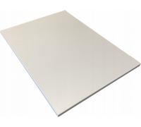 AKKE gris clair Plateau de table 18mm chants collés 2mm-PVC LxL : 90x60 cm