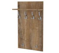 AKKE Maxi Portemanteau Portemanteau mural Panneaux muraux Porte-manteau Barre de penderie Crochet de vêtement Pour vestiaire Meubles pour vestiaires Couloir 100 cm x 60cm