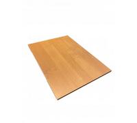 AKKE Plateau De Table pour Table À Manger Cuisine Ou Bureau Rectangulaire Planche De Meuble Aulne 80x50 cm