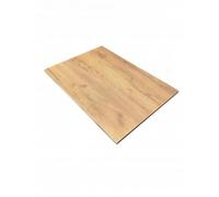 AKKE Plateau De Table pour Table À Manger Cuisine Ou Bureau Rectangulaire Planche De Meuble Fabriquer de l'or 90x50 cm